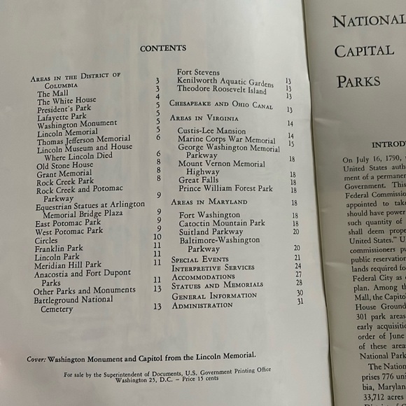 COLONIAL WILLIAMSBURG GUIDEBOOK, Old Sturbridge Village & National Capital Parks - Picture 9 of 11